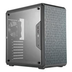 [CAB252-OB] Gabinete para pc cooler master masterbox q500l midi-tower, soporta t. madre atx, micro atx, mini-itx, ventana lateral, ventilado