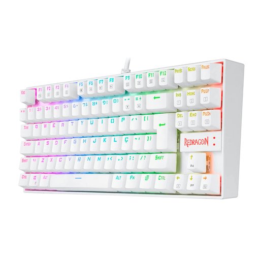 [ACC700532-OB] Teclado Mecánico Gamer Redragon Kumara K552 Rainbow TKL RGB Switch Blue Alámbrico Español