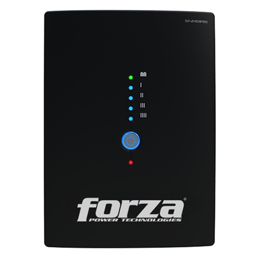 [ACC20122810] No Break Forza Power Technologies NT-2401PRO Línea Interactiva 1.2kW 2.4kVA Entrada 89V-145V Salida 120V 10 Salidas