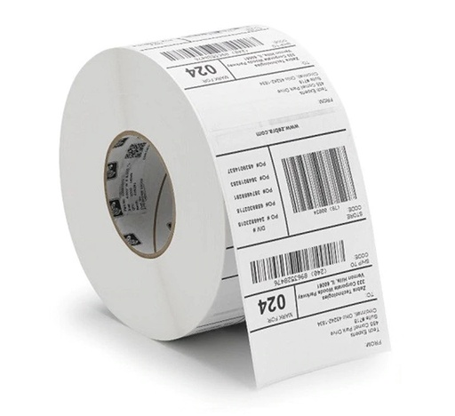 [ACC698333] Rollo de Etiqueta de 3''x2'' Zebra Z-Perform 2000D Blanco 1240 Etiquetas 6 Rollos