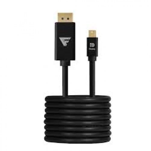 [WIR88892] Cable game factor mini displayport a displayport mdtd400, ultra hd 4k, 21 gbps, 2m, negro