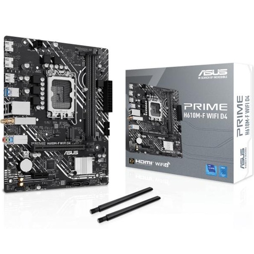 [MOB70908] Tarjeta Madre Asus PRIME H610M-F WIFI D4 Micro ATX LGA 1700 64GB DDR4 2x HDMI