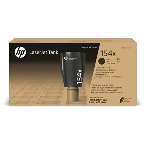 [PRI42154] Kit de recarga de tóner de tanque original hp laserjet 154x, negro (w1540x)