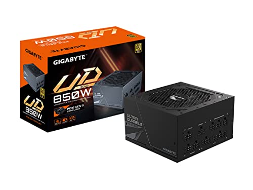 [POW55435] Fuente de poder gigabyte ud850gm 80 plus gold, 20+4 pin atx, 120mm, 850w gp-ud850gm pg5