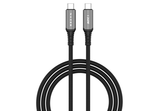 [WIR88912] Naceb Cable USB-C Macho - USB-C Macho, 1 Metro