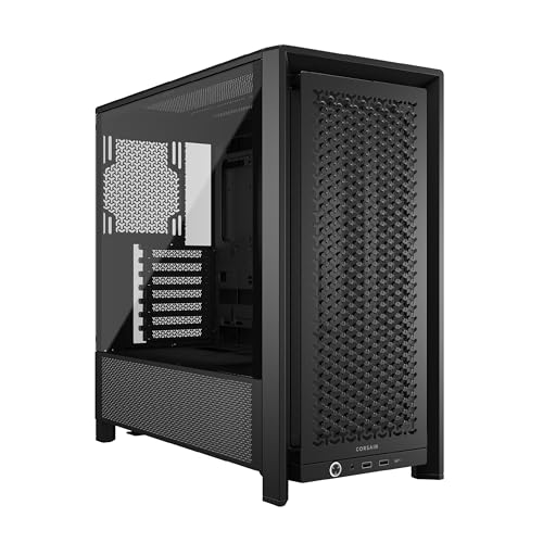[CAB29572]  Gabinete Gamer Corsair Frame 4000d, Mid Tower, Usb 3.0, Eatx Negro