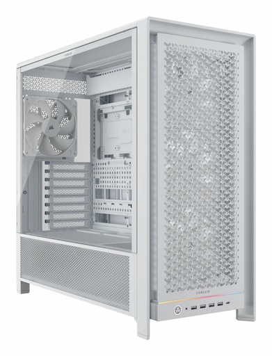 [CAB29577] Gabinete Corsair FRAME 5000D RS, Midi-Tower, ATX/EATX/Micro-ATX/Mini-ITX, USB 3.0, sin Fuente, 4 Ventiladores Instalados, Blanco
