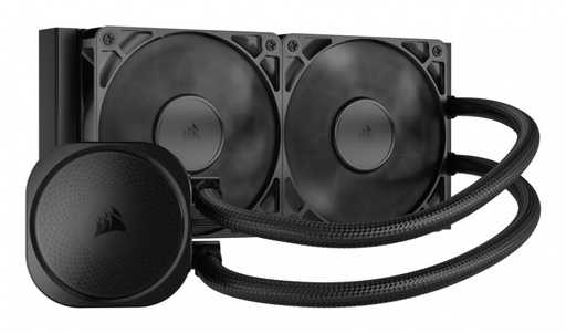[COO100829] Corsair NAUTILUS 240 RS Enfriamiento Líquido para CPU, 2x 120mm, hasta 2100RPM, Negro