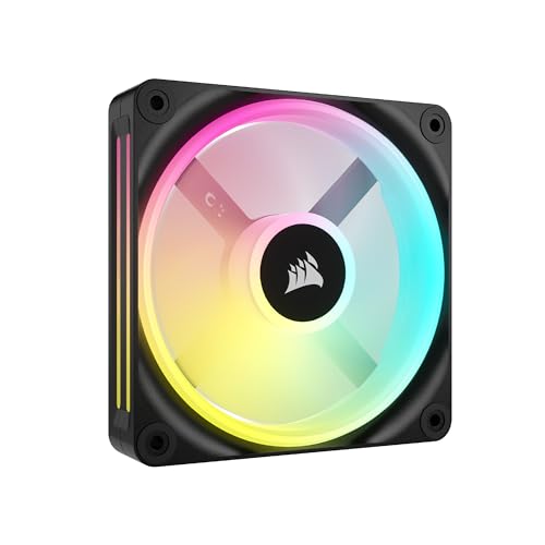 [COO100837] Ventilador Corsair iCUE Link QX120 RGB, 120mm, 2400RPM, RGB, Negro