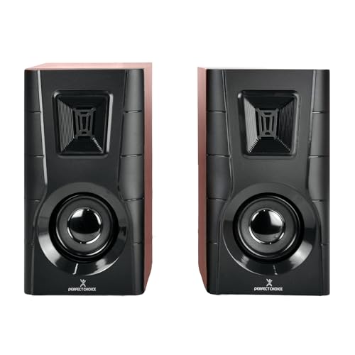 [AUD74879] Bocinas para computadora acabado de madera sonido 2.0 meridian | perfect choice -