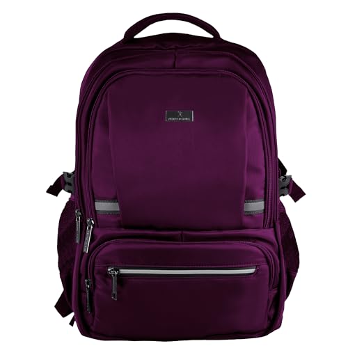 [ACC20122958] Pc-084686 mochila para laptop 15.6-17 pulgadas múltiples compartimentos modelo forter color morado | perfect choice -