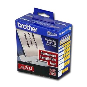 [PRI42216] Cinta etiquetadora brother dk2113 continua transparente 62mmx15.2m