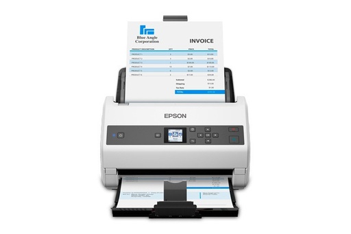 [PRI42591] Scanner Epson DS-970, 600 x 600DPI, Escáner Color, Escaneado Dúplex, USB 3.0, Gris/Blanco