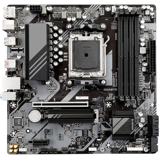[MOB70925] Tarjeta Madre Gigabyte B650M K Micro-ATX AM5 AMD B650 128GB DDR5 HDMI/DP para AMD 