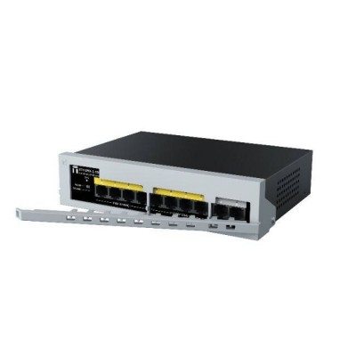 [NET304331] Switch NETIS ST110PDI-2-130 10 puertos 10/100M: 8 puertos PoE + 2 puertos de enlace ascendente
