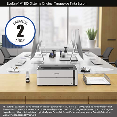 [PRI42792] Impresora de inyeccion epson ecotank m1180 wifi y ethernet