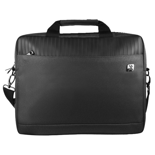 [ACC20123043] Perfect Choice Maletín de Poliéster Branston para Laptop 17", Negro