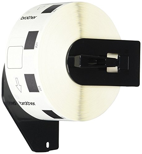 [PRI42870] Etiquetas brother dk1221 precortada papel blanco 23mmx23mm 1000 etiquetas 