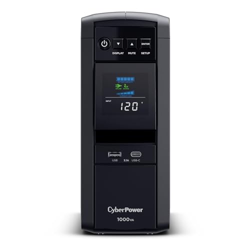 [ACC20123063] Ups cyberpower 1000va/600w compatible con fuentes pfc activas