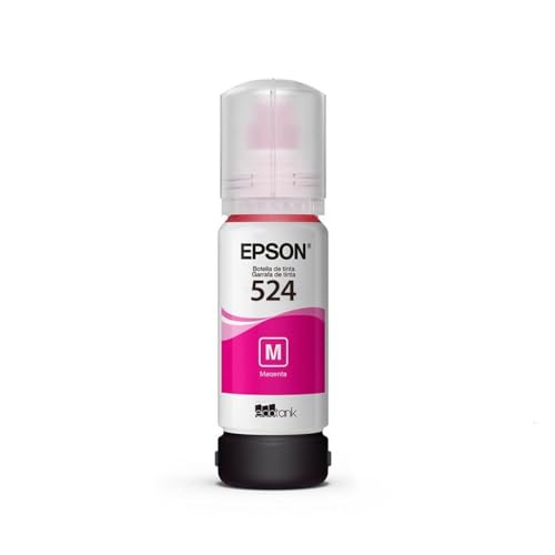 [PRI42884] Tinta epson t524 ecotank l15160/l6490 color magenta