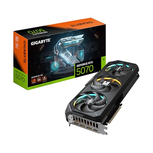 [SEC108832] Tarjeta de video gigabyte gv-n5070gaming oc-12gd rtx 5070 gddr7 12 gb