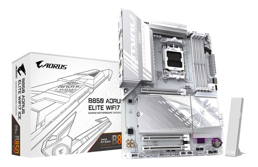 [MOB70937] Tarjeta madre gigabyte b850 a elite wf7 ice
