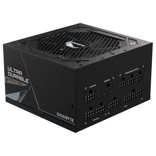 [POW55490] Fuente de poder gigabyte gp-ud750gm pg5 80 plus oro negro atx