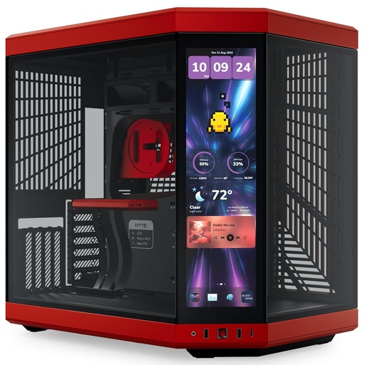 [CAB29659] Gabinete Hyte Y70 Touch Infinite Midi-Tower ATX/EATX/Micro-ATX/Mini-ITX USB 3.0 Sin Fuente Sin Ventiladores Instalados