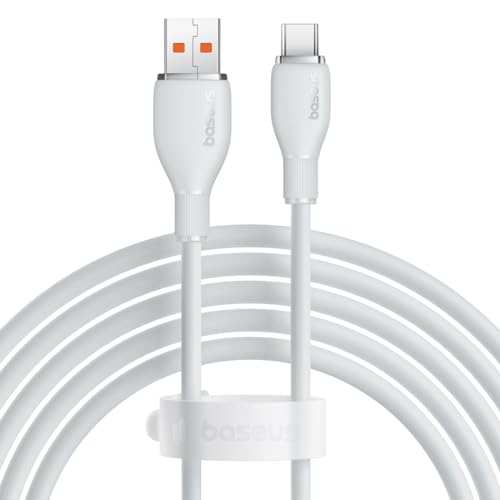 [ACC20123113] Cable de carga rpida baseus usb-a -tipo c, cable de carga 100 w 6 a 1,2 m - blanco