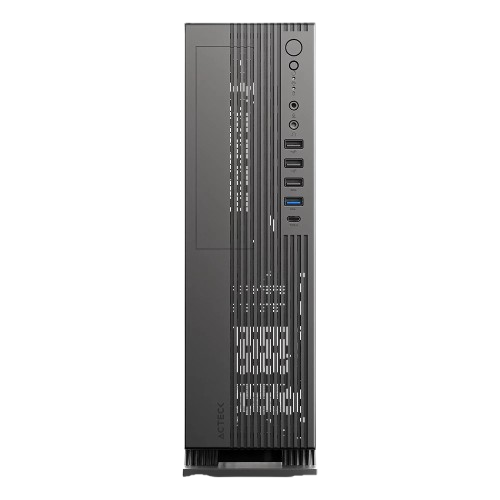 [CAB29681] Gabinete Acteck Onex GS455, Mini-Tower, Micro-ATX/Mini-ITX, USB 2.0/3.0, con Fuente de 500W, 1 Ventilador Instalado, Negro