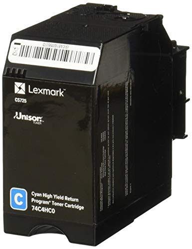 [PRI42943] Tóner lexmark cs725de alto rendimiento 12mil páginas color cian