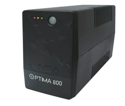 [ACC20123126] No Break Vica OPTIMA 800, 480W, 800VA, Entrada 81V - 120V, Salida 80V - 120V, 6 Salidas