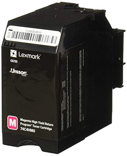[PRI42944] Tóner lexmark alto rendimiento programa retorno cs725de color magenta