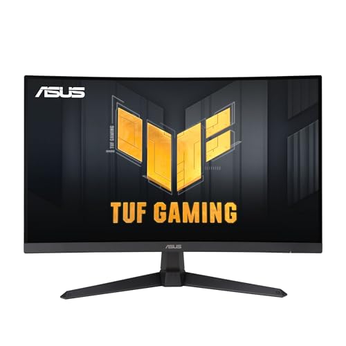 [MNS39593] Monitor Gamer Curvo ASUS TUF Gaming VG27WQ3B LED 27", 2560x1440, FreeSync, 180Hz, HDMI/DisplayPort, Negro