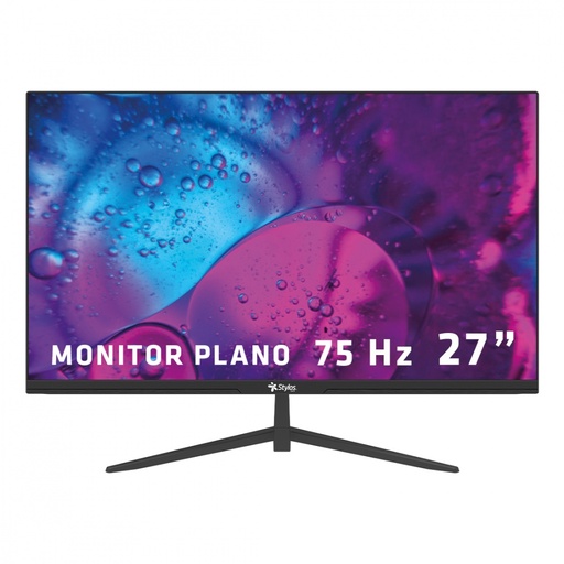 [MNS39614] Monitor Stylos STPMOT8B LCD 27", 1920x1080 Full HD, 75Hz, HDMI, Negro 