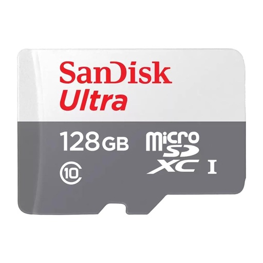[SNR593433] Memoria Flash SanDisk Ultra 128GB MicroSDXC UHS-I Clase 10 Con Adaptador