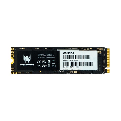 [SNR593461] Unidad SSD Acer Predator GM-3500 NVMe 512GB PCI Express 3.0 M.2