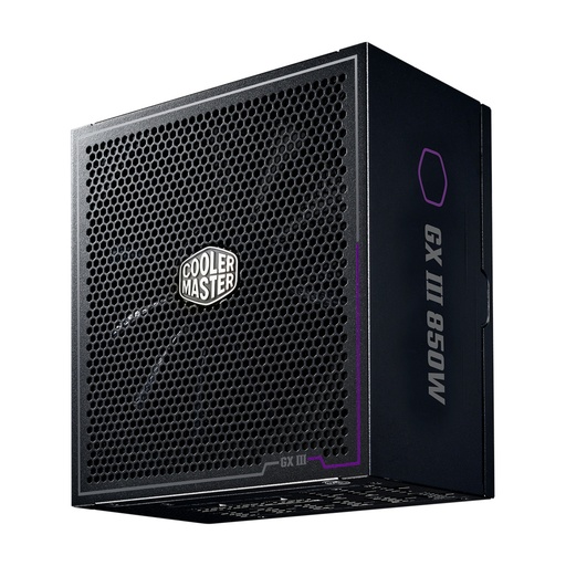 [POW55572] Fuente de Poder Cooler Master GX III GOLD 850 80 PLUS Gold, Modular, 24-pin ATX, 12VHPWR, 135mm, 850W
