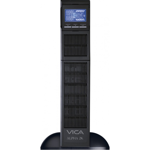 [POW55590] No Break Vica ALPHA 2K Doble Conversión en Línea 2.000W 2.000VA Entrada 84V-145V Salida 100V-127V 8 Salidas