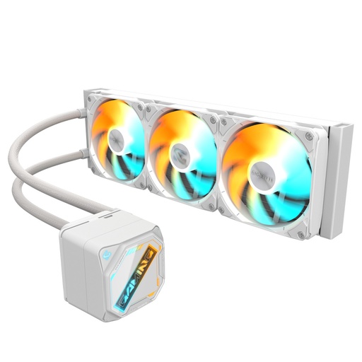 [COO100909] Gigabyte GAMING 360 ICE Enfriamiento Líquido para CPU, 3x 120mm, hasta 2200RPM, Blanco