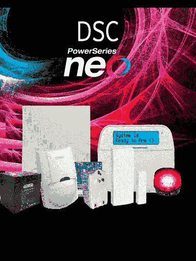 [POW51706] Dsc seedpack- paquete para desarrollo  de instaladores  de alarmas serie neo con 32 zonas inalámbricas / panel hs2032 / teclado 