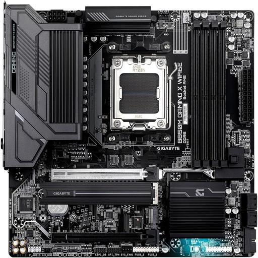 [MOB70975] Tarjeta Madre Gigabyte B850M GAMING X WIFI6E Micro-ATX AM5 AMD B850 256GB DDR5 HDMI/DP para AMD