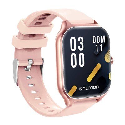 [ACC20123356] Smartwatch nsw-101 2.01  ip67 bt 5.0 app fitpro bat 180 mah mide calorias fc con vibración multimedia función buscar y fotos a distancia rosa/ororosa -