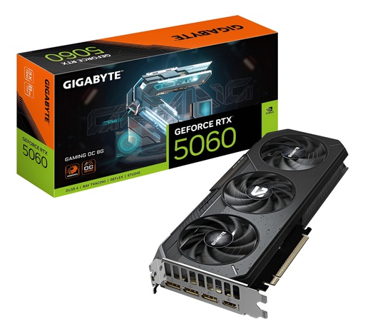 [VID717155] Tarjeta de video gigabyte gv-n5060gaming oc-8gd rtx 5060 gddr7 8 gb