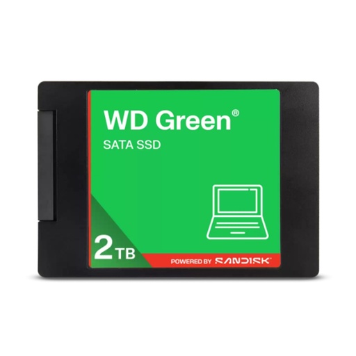 [SSD584] Unidad SSD SanDisk WDS200T5G0A 2 TB 2.5" 510 MB/s Escritura 545 MB/s Lectura SATA III
