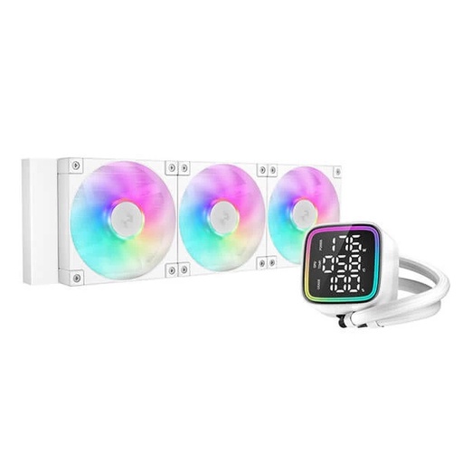 [COO100940] DeepCool LD360 WH Enfriamiento Líquido para CPU, 3x 120mm, hasta 2400RPM, Blanco