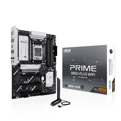 [ACC20123441] Tarjeta Madre Asus Prime B850-Plus Wifi6e AM5 DDR5 ATX PCIe 5.0 HDMI DP
