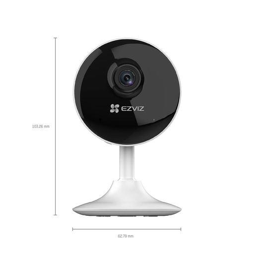 [SEC109811] Ezviz Cámara de Seguridad IP Smart WiFi Domo IR para Interiores C1C, Inalámbrico, 1920x1080 Full HD, Día/Noche