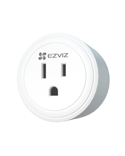 [CAS334] Ezviz Smart Plug T30, WiFi, 1 Conector, 10A, Blanco