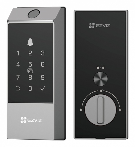 [SEC109838] Ezviz Cerradura Inteligente con Teclado DL04, hasta 50 Usuarios, Negro